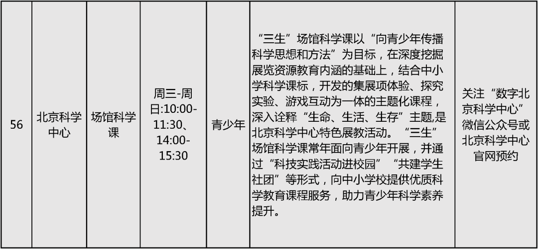 2024北京中小学暑假活动39