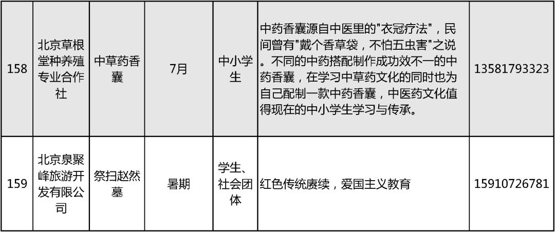 2024北京中小学暑假活动