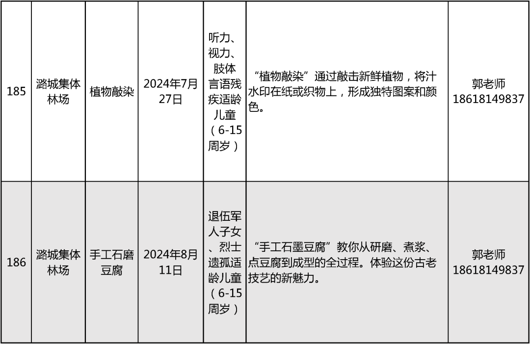 2024北京中小学暑假活动