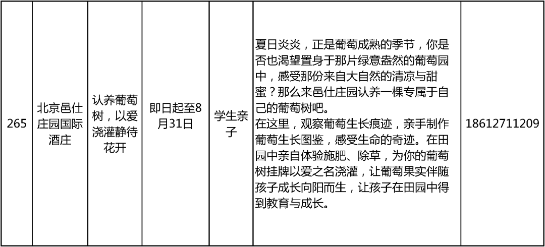 2024北京中小学暑假活动