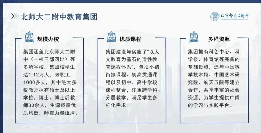 北师大二附“智启未来”创新人才培养项目介绍