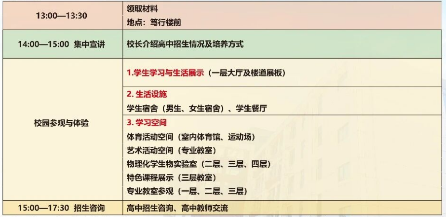 北京市第二十中学新都校区2026校园开放日