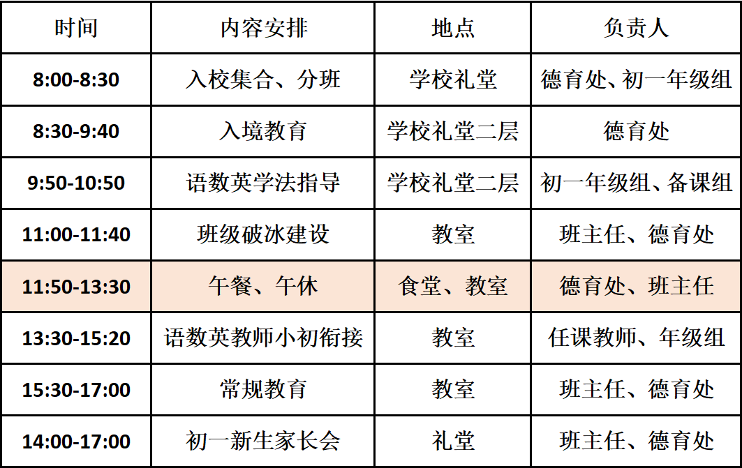 北交大附中实验学校2026新初一入学安排