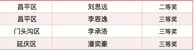 2026北京青少年人工智能应用实践活动终评名单